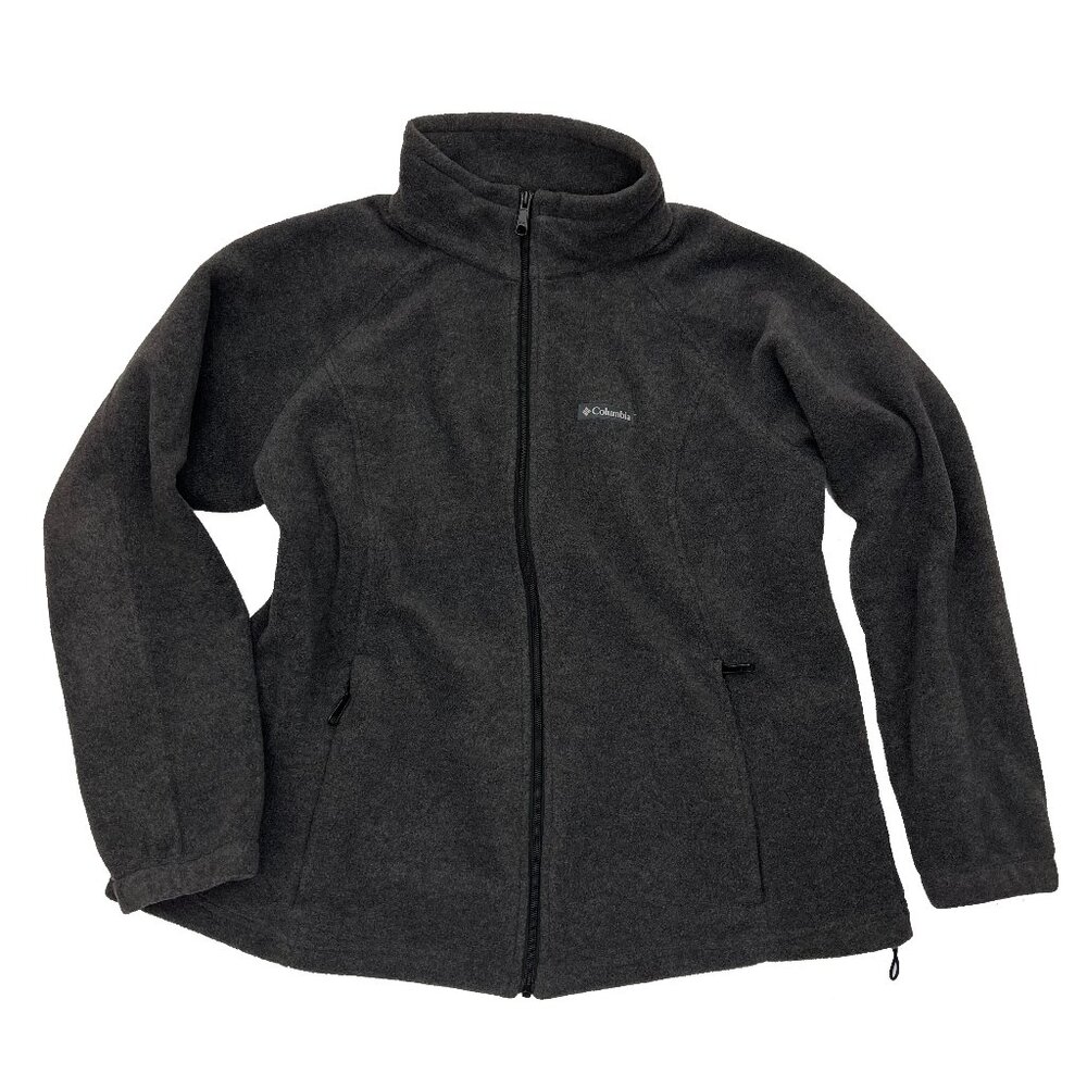 Columbia Full Zip Sweater Fleece Jacket Womens 1X
